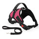 No-Pull Dog Harness & Leash Set - Pink